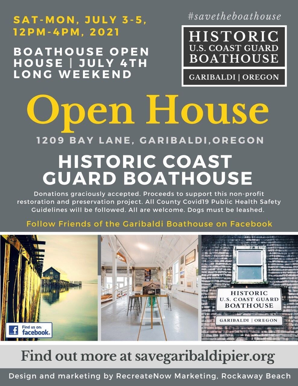 Coast Guard Boathouse open house